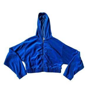 Juicy Couture cropped Valore hoodie, Small